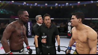 ISRAEL ADESANYA VS PAULO COSTA UFC [upl. by Oilegor]