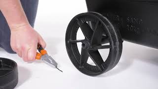 HOW TO REPAIR B500 BOX BACK WHEEL  8642884 [upl. by Ainegue]