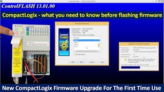 Flashing Firmware of CompactLogix 1769L16ER  How to upgrade firmware of Compactlogix controller [upl. by Batha]