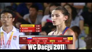 Anna Chicherova  High Jump [upl. by Melburn751]