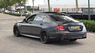 1052HP MercedesAMG E63S Stage 3 TTE1050 with Fi Exhaust Revs Launch Control amp Accelerating [upl. by Ramsa]