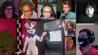 ASTRAY  Five Nights At Freddys Security Breach Offical Video REACTION MASHUP [upl. by Elokcin]