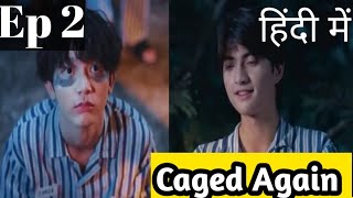 Caged Again Ep 2 Hindi ExplanationNew Thai BL series Hindi dubbed blseries [upl. by Mehs]