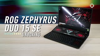 ASUS ROG Zephyrus 15 Duo SE Unboxing RTX 3080 beast [upl. by Gerhardt]