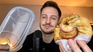 Tupperdose amp Apfel Franzbrötchen  ASMR [upl. by Adaran739]