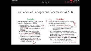 Endogenous Pacemakers and Exogenous Zeitgebers [upl. by Airebma]