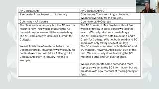 AP Calculus AB vs AB BC [upl. by Ashly]