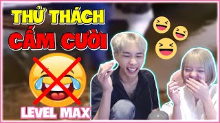 THỬ THÁCH THỬ THÁCH CẤM CƯỜI ĂN TÁT  ĐỨC MÕM ĐÁNH SƯNG MẶT 🤣 [upl. by Tezile]