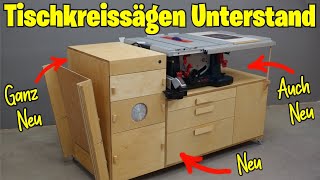 Tischkreissägen Unterschrank 20 mit integrierter [upl. by Vocaay]