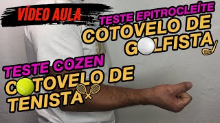 Teste de Cozen  Cotovelo de Tenista e Teste de Epitrocleíte  Cotovelo de Golfista [upl. by Asirac]