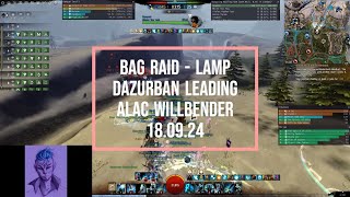 GW2  WvW  Bag Raid  Alac Willbender  180924 [upl. by Neras477]