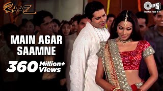 Main Agar Saamne  Raaz  Dino Morea  Bipasha Basu  Abhijeet amp Alka Yagnik  Hindi Hit Songs [upl. by Rhodie102]