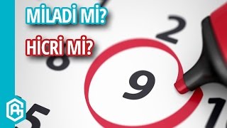 Hicri ve Miladi Takvim Arasındaki Fark Nedir  Takvim 2 [upl. by Ellenehc]