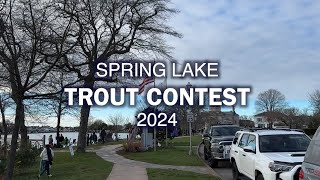 Spring Lake NJ Trout Fishing Contest 2024 [upl. by Cerf431]