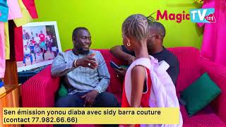 Sen émission yonou diaba avec sidy barra couture Nguekokh [upl. by Yecal]