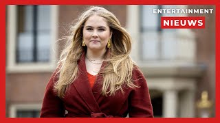 Grote dag voor prinses Amalia voor het eerst bij staatsbanket [upl. by Moersch548]