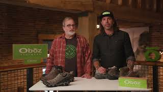 Oboz Footwear Sawtooth X vs Sawtooth II  Hiking Footwear Explained [upl. by Isador738]