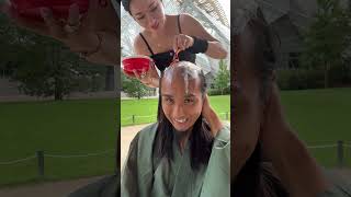 Fondation Louis Vuitton ASMR SAMURAI shaving razor topknot 侍 shavingtime [upl. by Humo579]