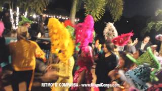 RITMO D COMPARSA conga hora loca at my fiesta cubana florida [upl. by Karrah]