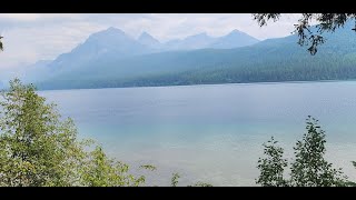 Bowman Lake in Glacier National Park Montana [upl. by Esir]