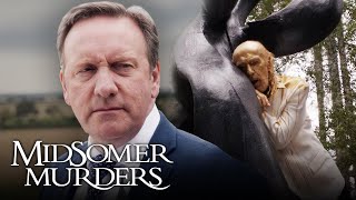 DCI Barnaby Visits The Sculpture Crime Scene  Midsomer Murders [upl. by Staten]