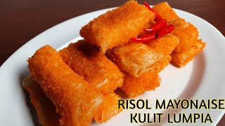 Resep RISOLES MAYONAISE kulit lumpia [upl. by Elirpa528]