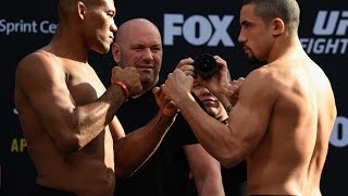 Encarada entre Ronaldo Jacaré e Robert Whittaker [upl. by Quickel453]