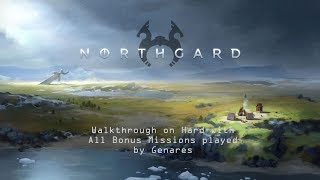 Northgard Campaign  Chapter 7 Jötunnheim  Extreme Walkthrough 1 amp 3 Bonus Missions [upl. by Bromley343]