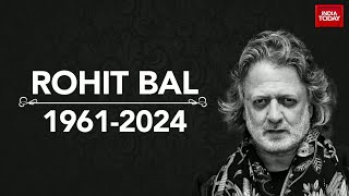 Rohit Bal Is No More  Tributes Pour In As India Bids Farewell To Fashion Icon Rohit Bal [upl. by Aynwat110]