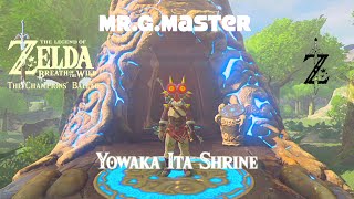 Zelda Breath of the Wild YOWAKA ITA Shrine Walk Through [upl. by Attwood]