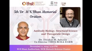 5th Dr M K Bhan Memorial Oration [upl. by Stanzel]