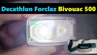 Head Torch review  Decathlon Forclaz Bivouac 500 [upl. by Skinner504]