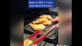 Pollo al Horno Oven Baked Chicken Recipe in Description [upl. by Dimmick909]