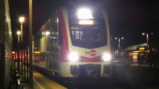 Caltrain begins main track Stadler KISS EMU Testing [upl. by Hildebrandt]