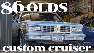 1986 Oldsmobile Custom Cruiser  99 ORIGINAL [upl. by Shamrao]