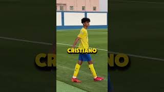 Cristiano Jr destroza a IShowSpeed ​​en el campo 😳😱 ronaldo shorts [upl. by Martelle741]