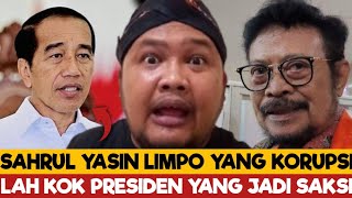 GAWAT  SAHRUL YASIN LIMPO NGOTOT JOKOWI HARUS JADI SAKSI DI PERSIDANGAN [upl. by Atnahs]