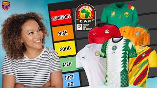 RANKING AFCON 2022 HOME KITS  Africa Cup of Nations Football Tier List [upl. by Parsons]