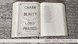 All About the Proverbs 31 Woman  BIBLICAL FEMININITY  BIBLE STUDY [upl. by Ahsilef]