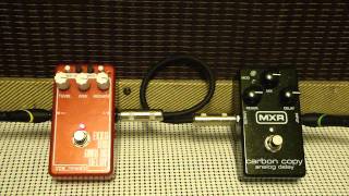 Malekko Ekko 616 vs MXR Carbon Copy [upl. by Atires8]