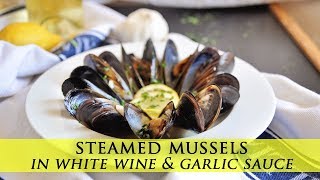 How to Make Mussels in White Wine amp Garlic Sauce [upl. by Caryl795]