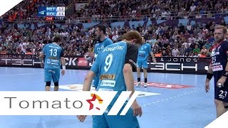 EHF CHAMPIONS LEAGUE 201314 LAST 16 METALURG  KIF KOLDING [upl. by Netsrijk]