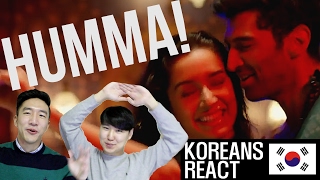 KOREANS REACT TO The Humma Song – OK Jaanu [upl. by Ecinrev]