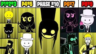 Mix of EVERY Monster VOICE From Incredibox MUSTARD Every Phase 110 Comparison [upl. by Akinuahs]