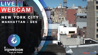 New York Live Webcam  Manhattan Upper East Side [upl. by Shue]