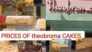 Theobroma cakes with prices  theobroma dessertlover desserts cake theobroma [upl. by Nosyd]