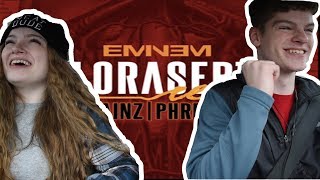 Eminem Chloraseptic Remix Ft Phresher amp 2 Chainz Reaction [upl. by Inimod]