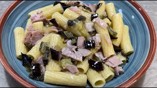 Pasta con melanzane e prosciutto cotto deliziosa con pochi ingredienti [upl. by Sirrom49]