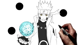 How To Draw Naruto Magnet Release  Step By Step  Naruto [upl. by Elraet]