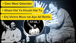 Dum Mast Qalandar Remix  Nusrat Fateh Ali Khan Song love2learneverything408 nusratfatehalikhan [upl. by Nerag]